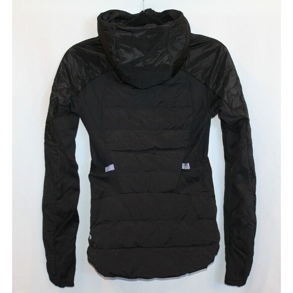 Lululemon Women'sDown For It All Jacket Water Resistant Black Sz 2 NEW - Picture 3 of 12